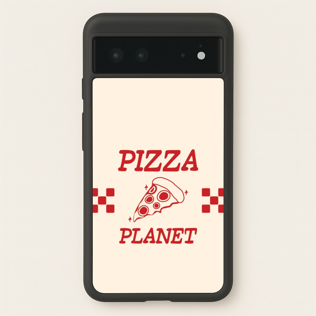 Retro Pizza Planet  Google Pixel 6 Case