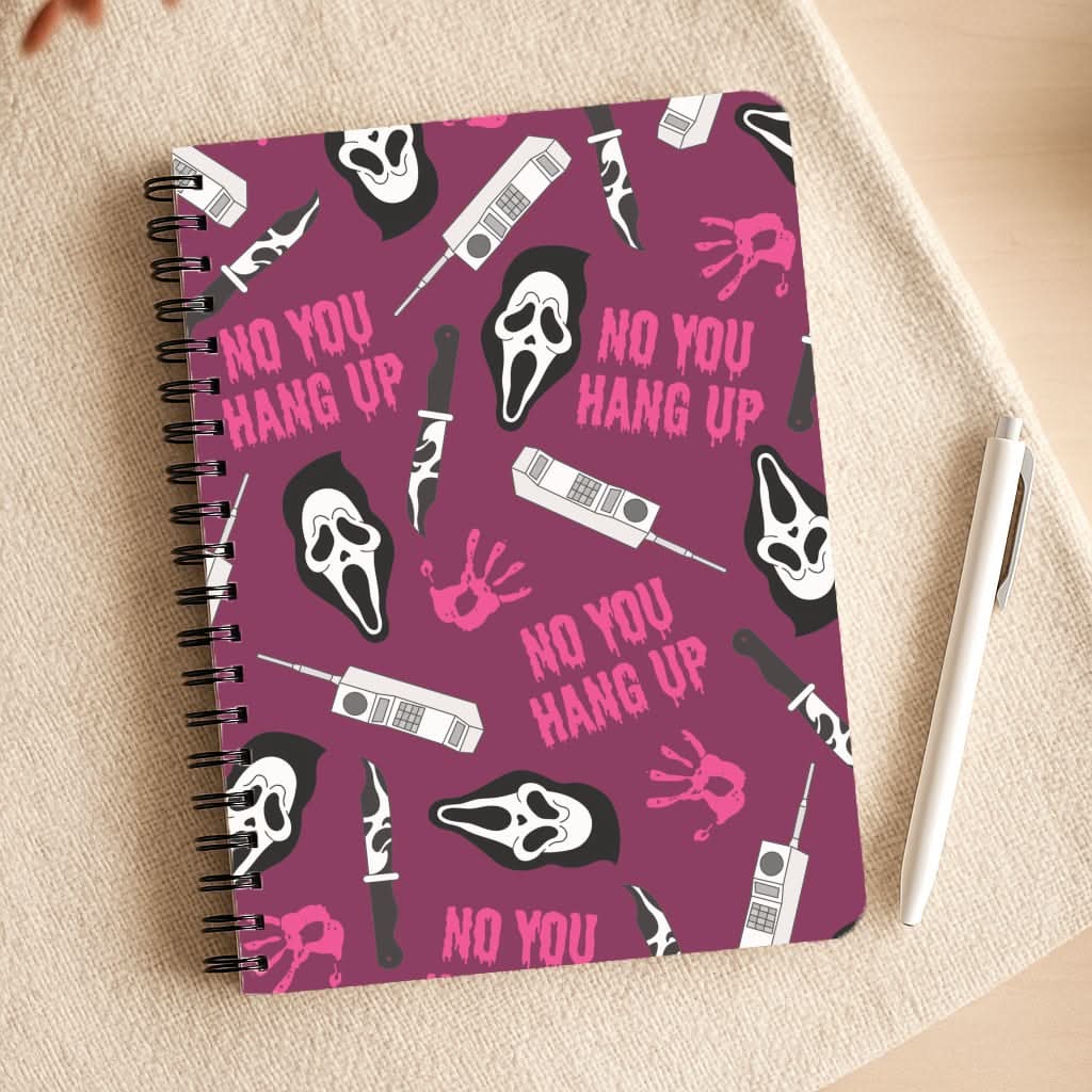 Scary Movie Props Patterm Notepad