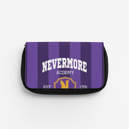 Addams Academy Purple Pencil Case