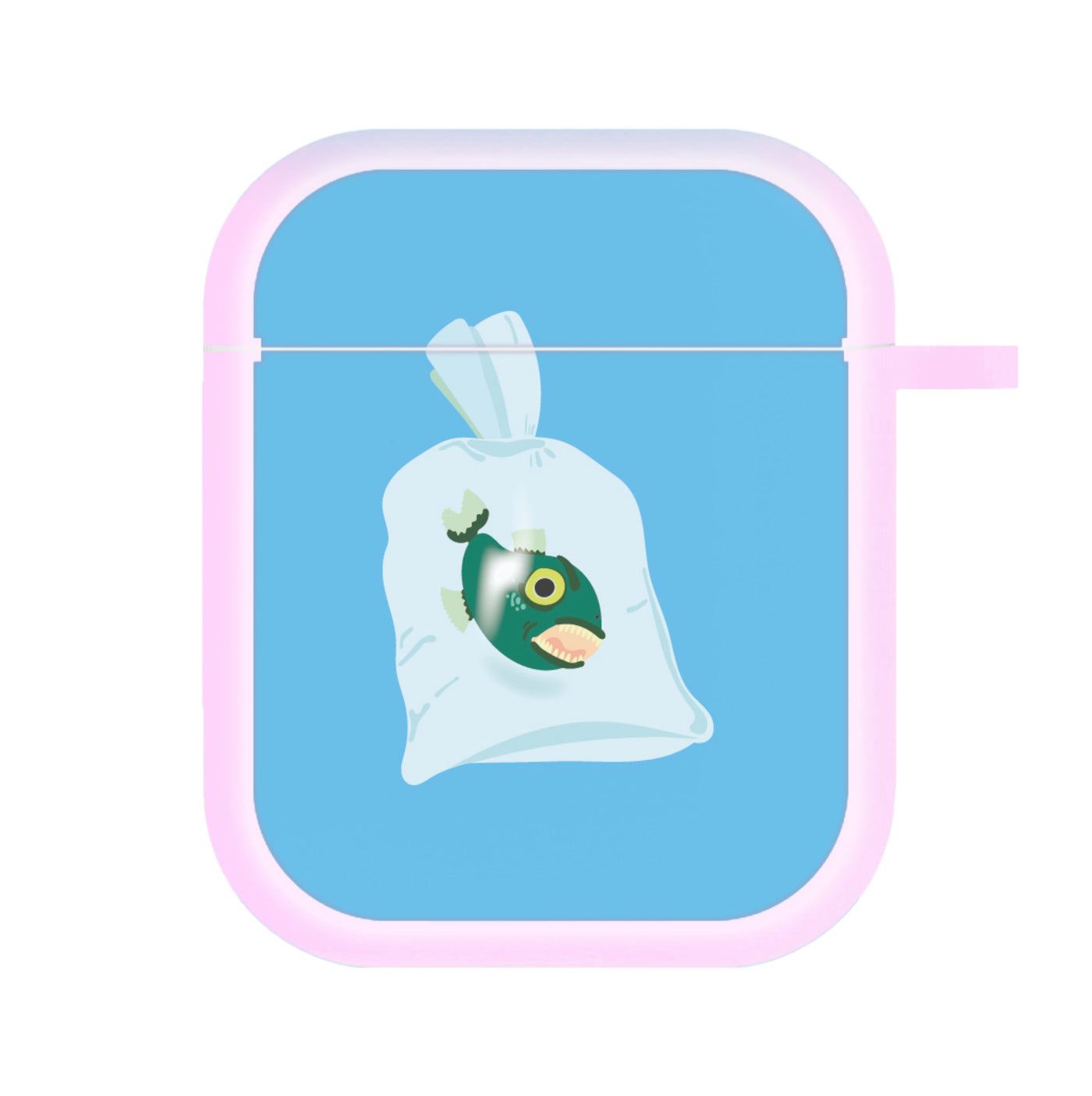 Fish In A Bag - Wednesday AirPods Case