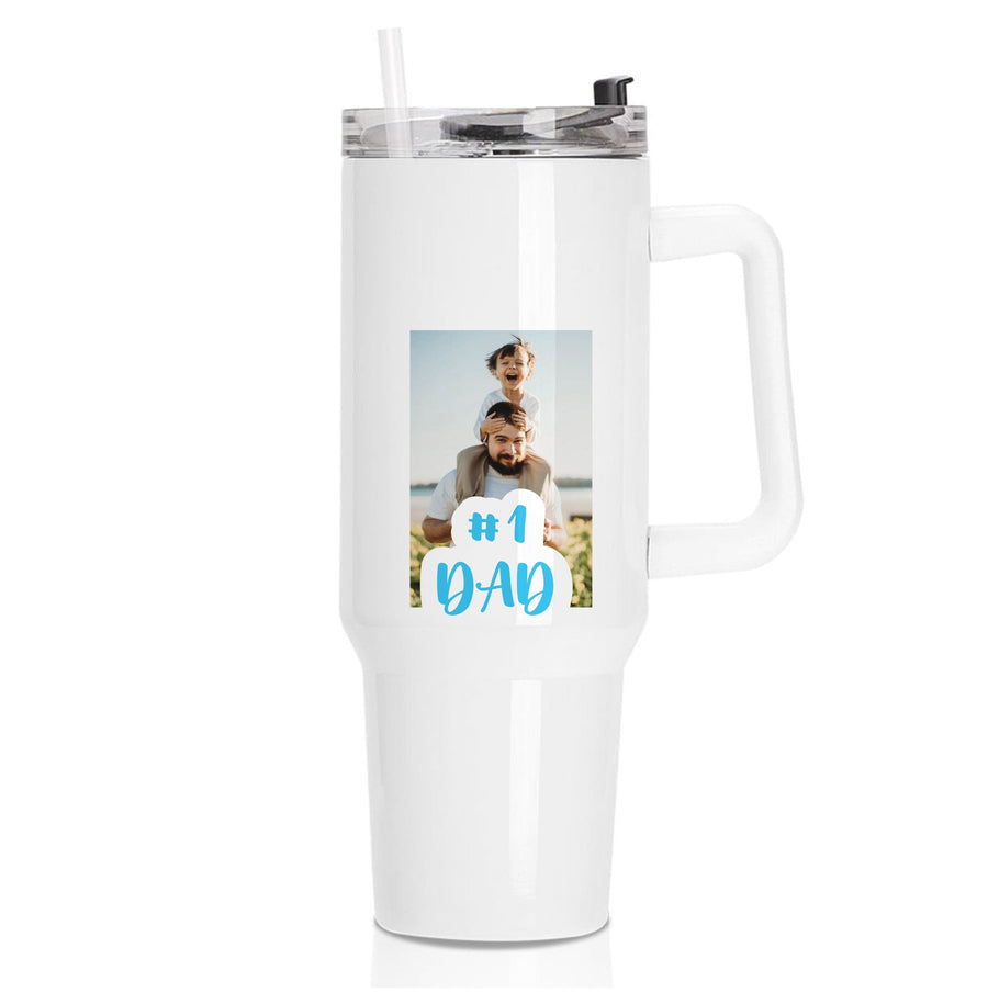 Hashtag 1 Dad - Personalised Father's Day Tumbler