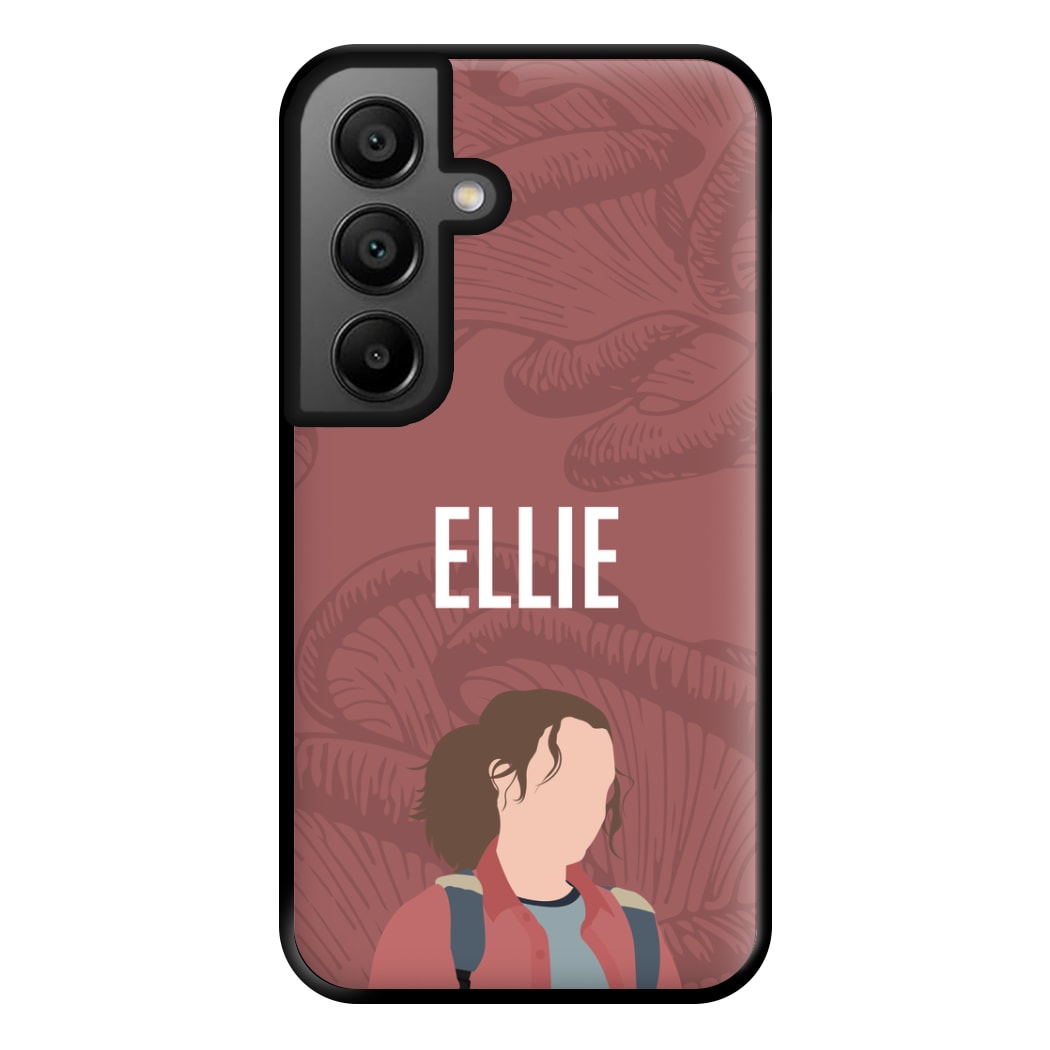 Ellie Mushroom Pattern Galaxy A55 Case