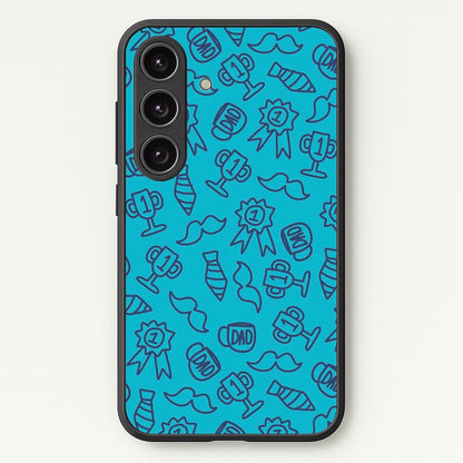 Dad Doodles Pattern Galaxy S25 Case