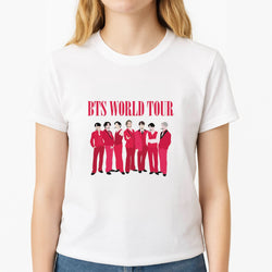 K-Pop Band World Tour 2026 Womens T-Shirt