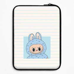 Cute Blue Notebook Monster Universal Laptop Sleeve