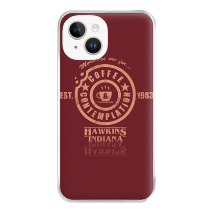 Coffee Contemplation Phone Case