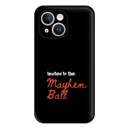 Invited To The Mayhem Ball iPhone 14 Plus Case