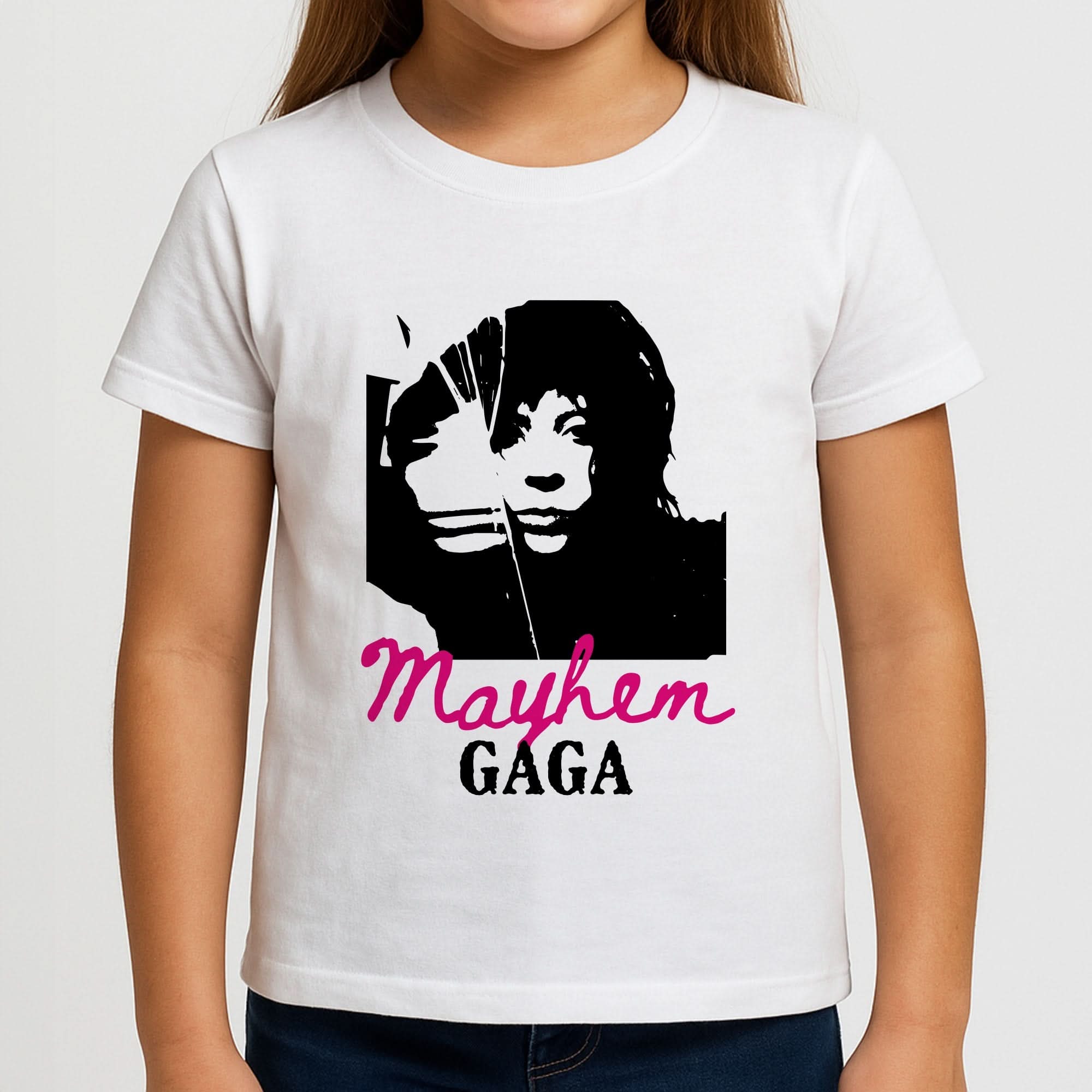 Pink Mayhem Gaga Kids T-Shirt