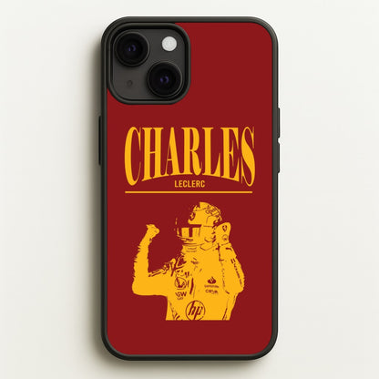 Charles Red And Gold iPhone 13 Mini Case