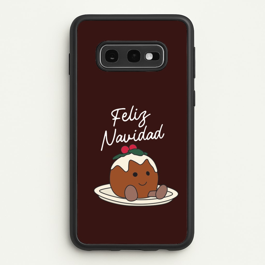 Christmas Pudding Plush Galaxy S10e Case