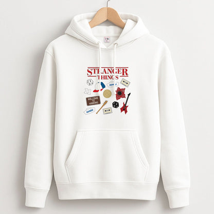 Stranger Things Cartoon Icons Unisex Hoodie
