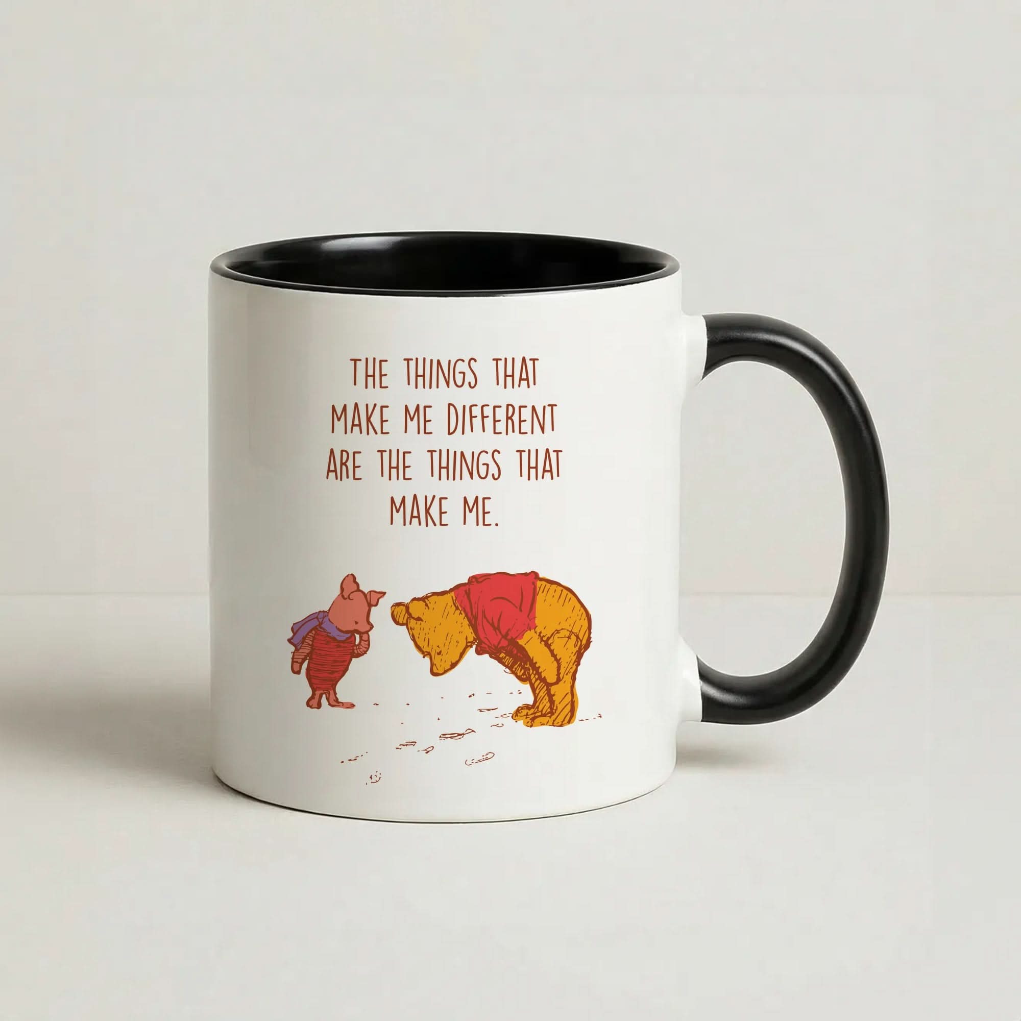 The Things That Make Me Different  Black Mug
