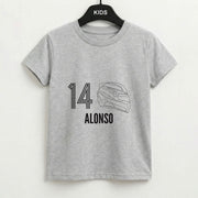 Alonso Helmet 2026 Kids T-Shirt 2