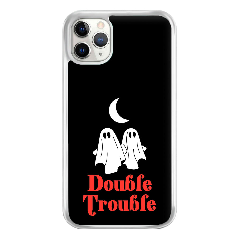 Double Trouble Black Phone Case