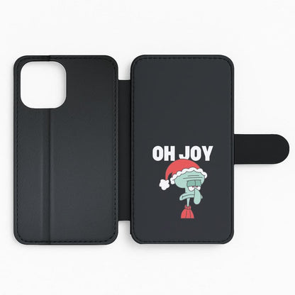 Oh Joy Cartoon Squid Flip Phone Case