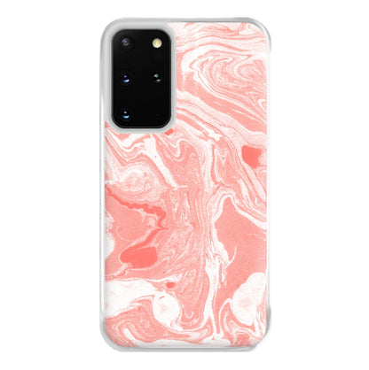 Pink Swirly Marble Phone Case