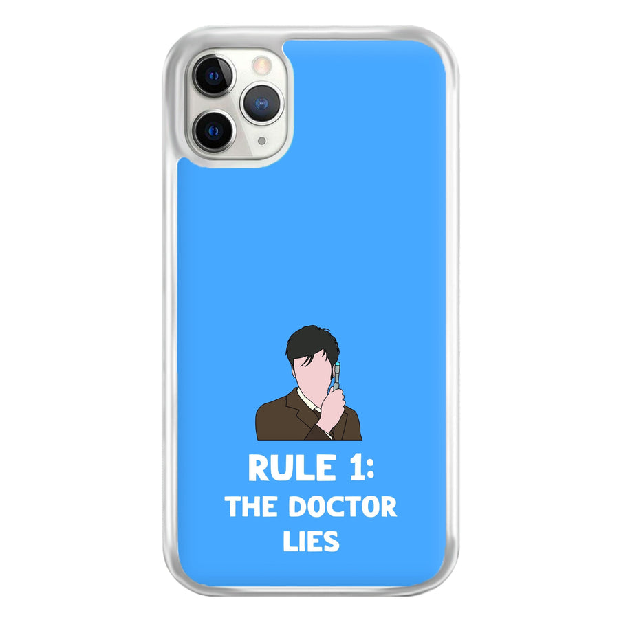 Rule 1: The Doctor Who Lies - Doctor Who Phone Case