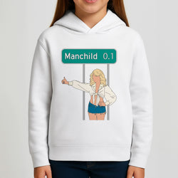 Man Child Miles Girls Hoodie