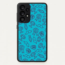 Dad Doodles Pattern Galaxy A53 Case