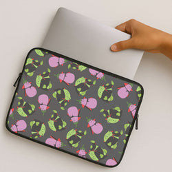 Vampire Frogs And Vegetables Pattern - Halloween MacBook Cover