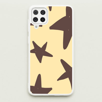 Vanilla & Chocolate Stars Galaxy A12 Case