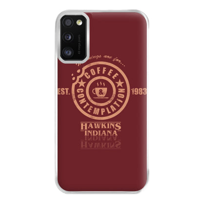 Coffee Contemplation Phone Case