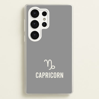 Capricorn Pastel Zodiac Galaxy S25 Ultra Case