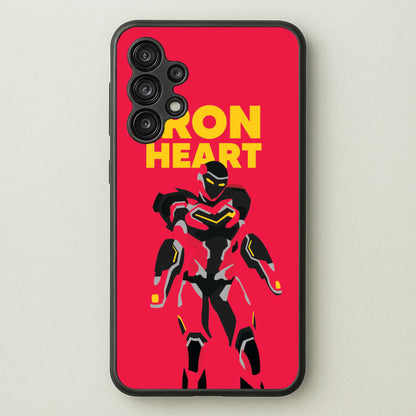 Metal Heart Hero Standing Galaxy A13 Case