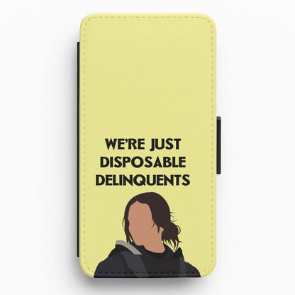 Disposable Delinquents Flip / Wallet Phone Case