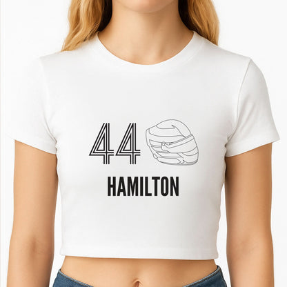 Hamilton Helmet 2026 Crop Top