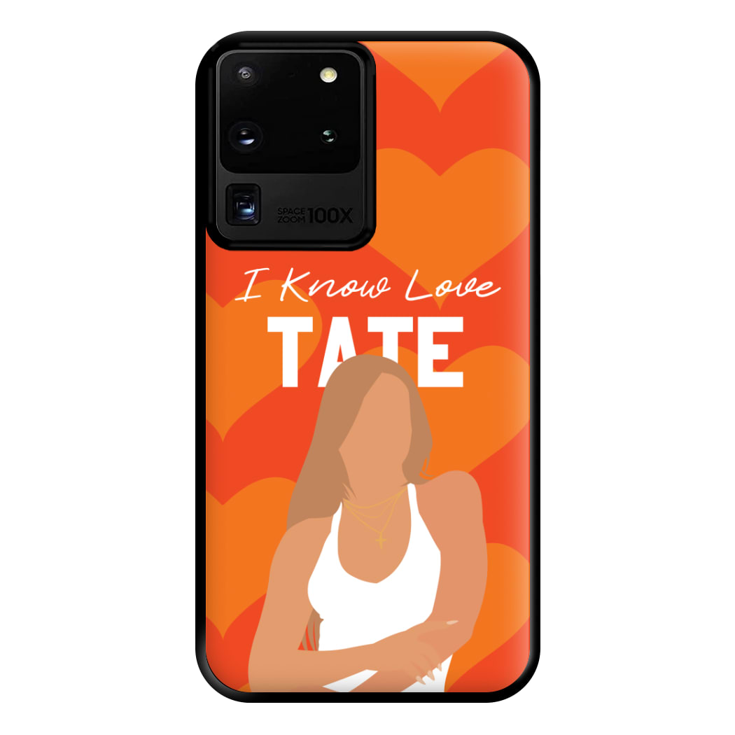I Know Love Pattern Galaxy S20 Ultra Case