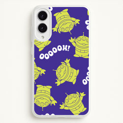 Toy Aliens Silhouette Pattern Galaxy S25 Edge Case