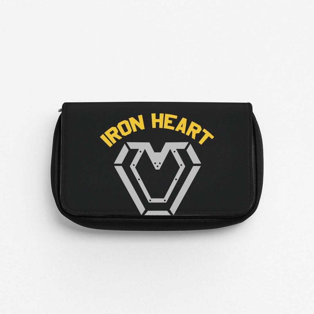 Metal Hero Heart Pencil Case