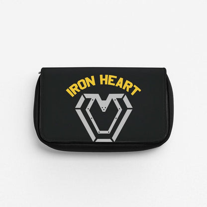 Metal Hero Heart Pencil Case