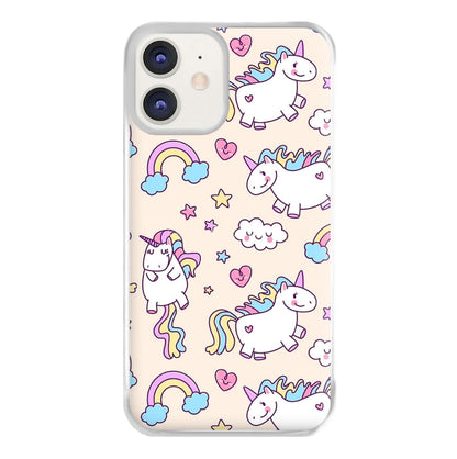 Cute Unicorn Pattern Phone Case