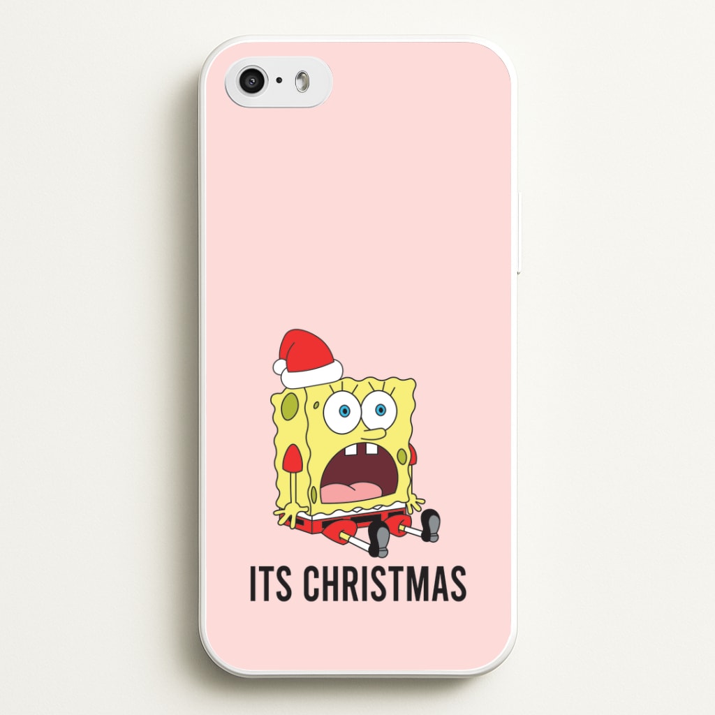 It's Christmas Cartoon Sponge iPhone 5 / 5s / SE 2016 Case