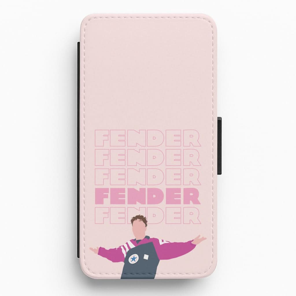 Fender Pink Sports Jersey Flip / Wallet Phone Case