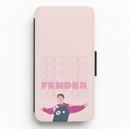 Fender Pink Sports Jersey Flip / Wallet Phone Case