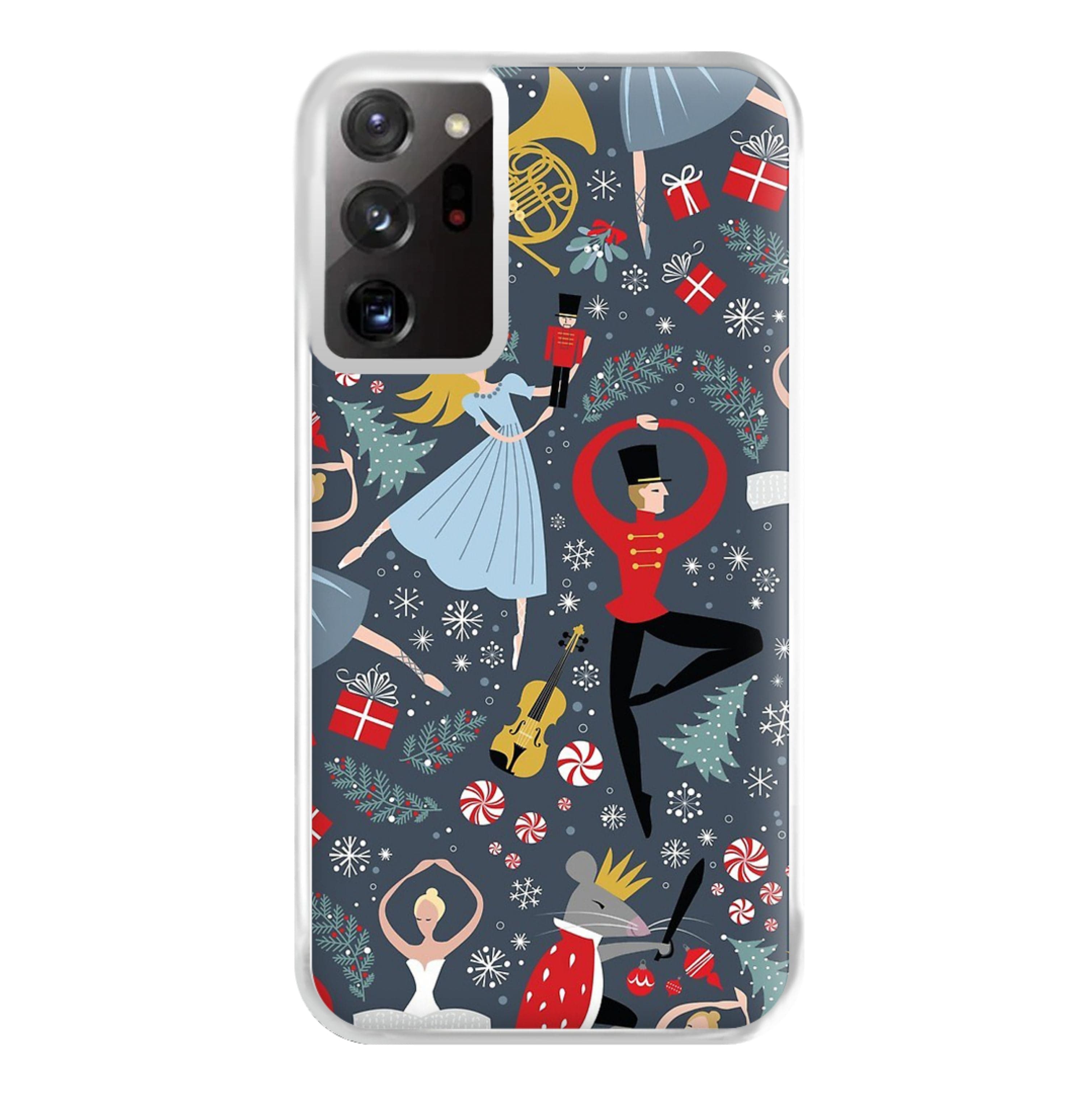 Nutcracker Ballet Pattern - Christmas Phone Case