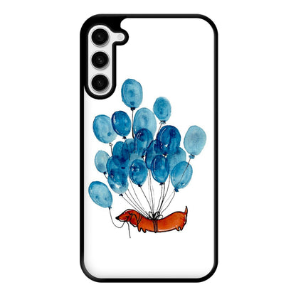 Dachshund And Balloons Phone Case