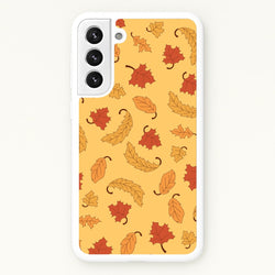 Leaves Assortment Pattern Galaxy S22 Plus Case