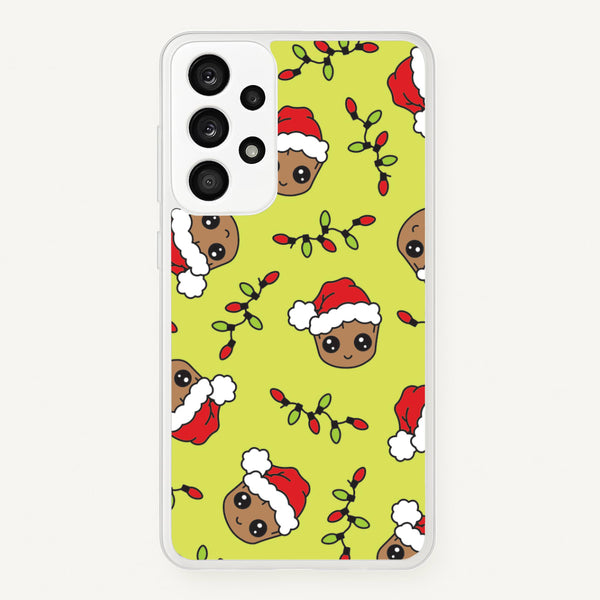 Christmas Tree Hero Pattern Galaxy A33 Case