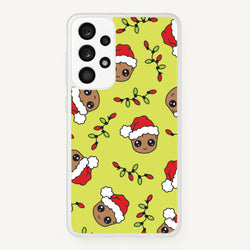 Christmas Tree Hero Pattern Galaxy A53 Case