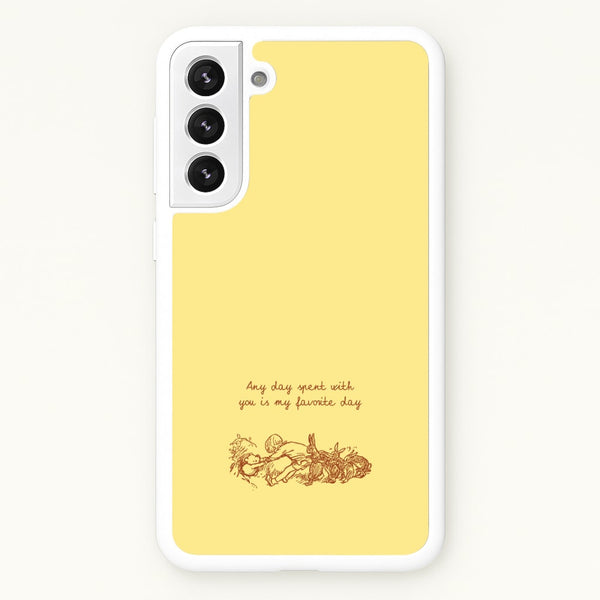 Any Day Spent With You Galaxy S21FE Case