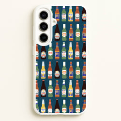 Geometric Brewery Pattern Galaxy A56 Case
