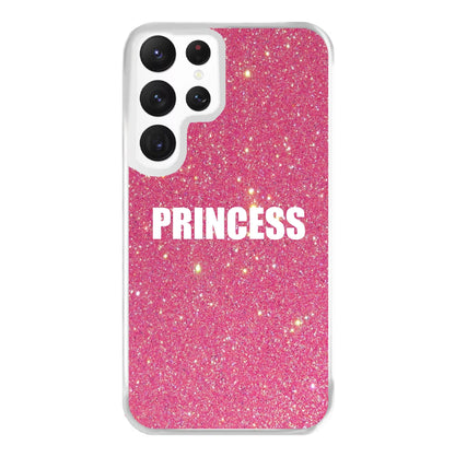 Glittery Pink Princess Phone Case