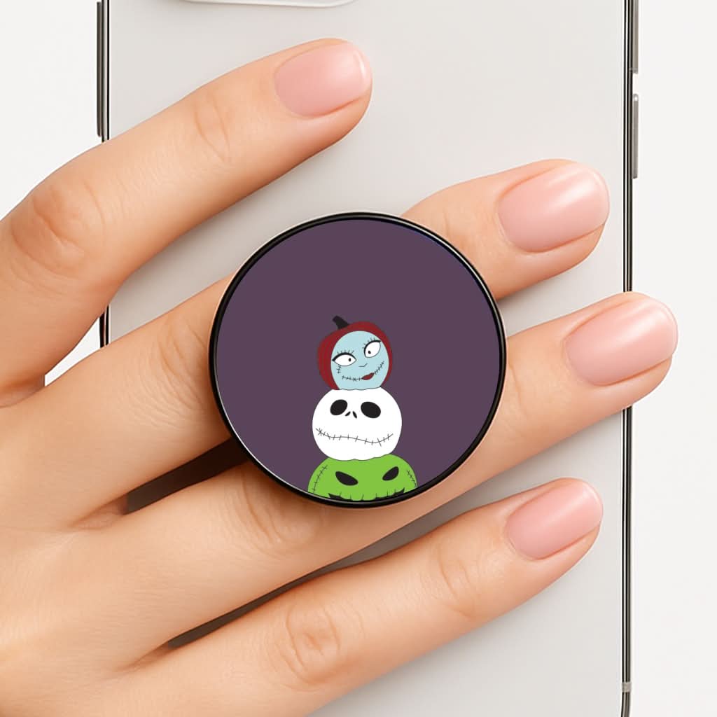 Nightmare Pumpkin Tower Phone Grip