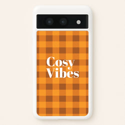 Checkered Cosy Vibes Google Pixel 8a Case