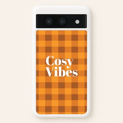 Checkered Cosy Vibes Google Pixel 8a Case