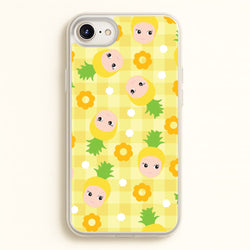 Pineapple Angel Pattern iPhone 6 / 7 / 8 / SE Case